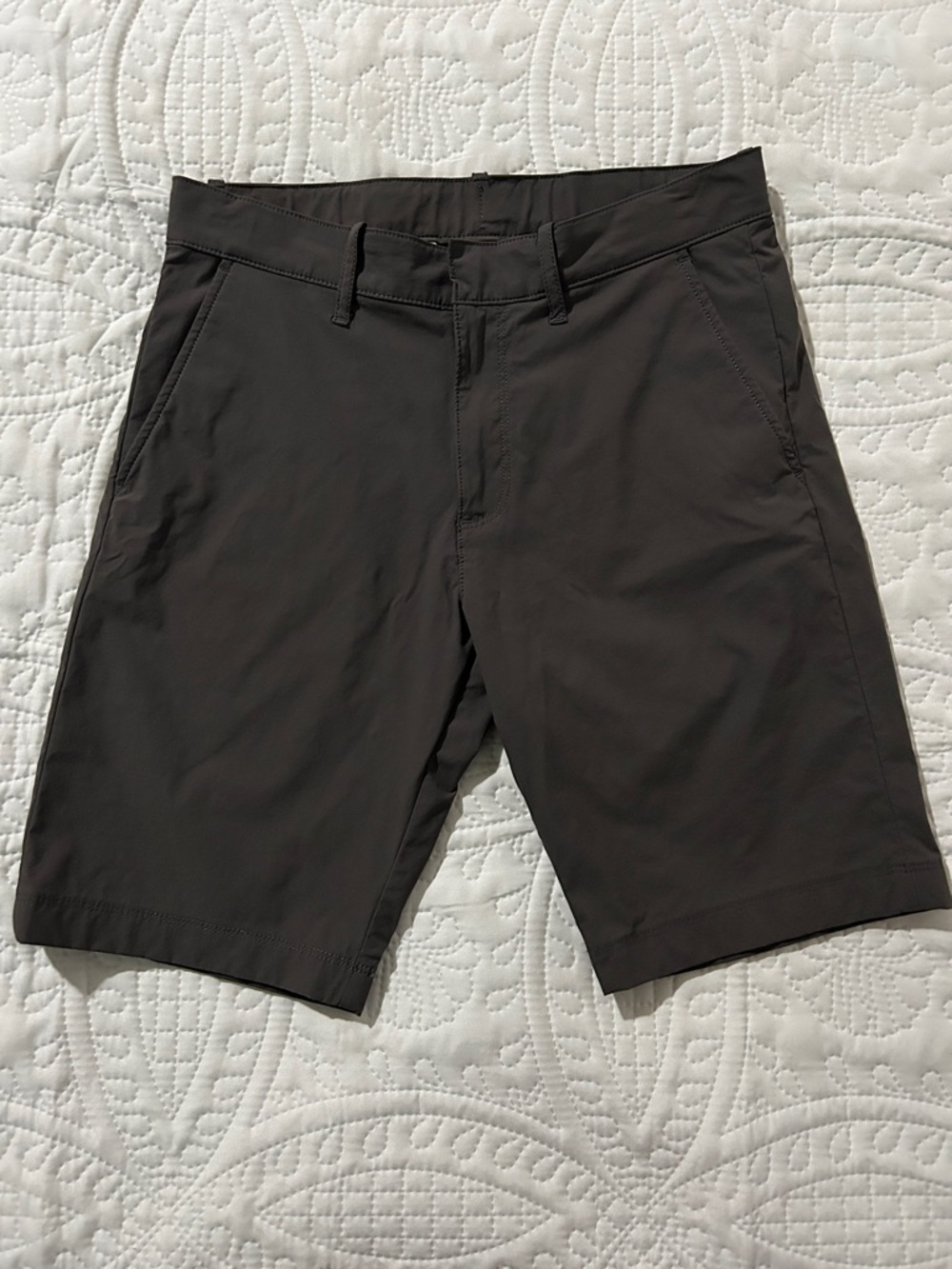 Crewcuts Boys Staton Tech Shorts - Charcoal - SZ: 14